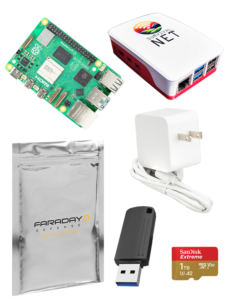 All inclusive preppers offline internet kit - SurvivalNet