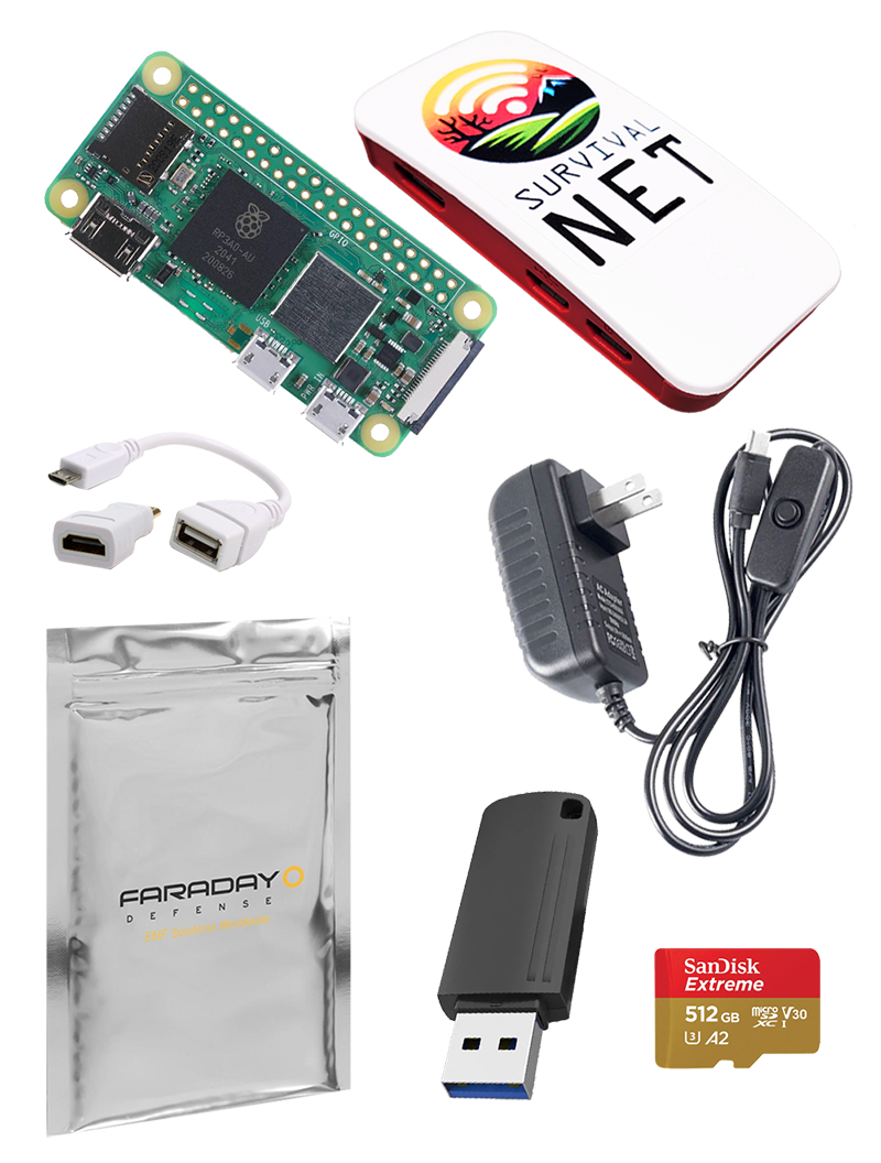 All inclusive preppers offline internet kit - SurvivalNet